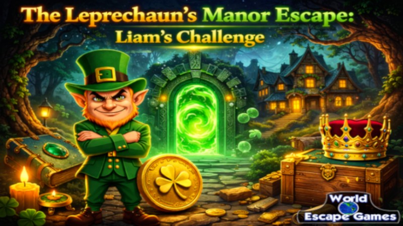 The Leprechaun's Manor Escape: Liam's Challenge